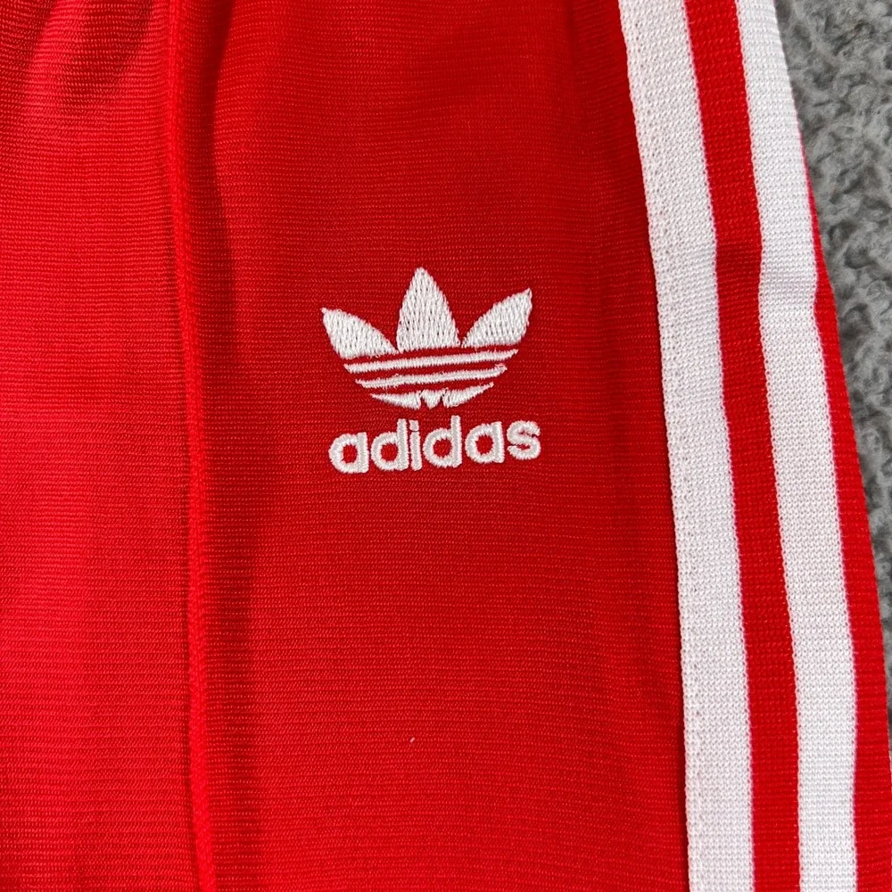 Adidas Track Suit Kids 18M Red Disney Goofy Superstar‎ Jacket Pants Set Vintage